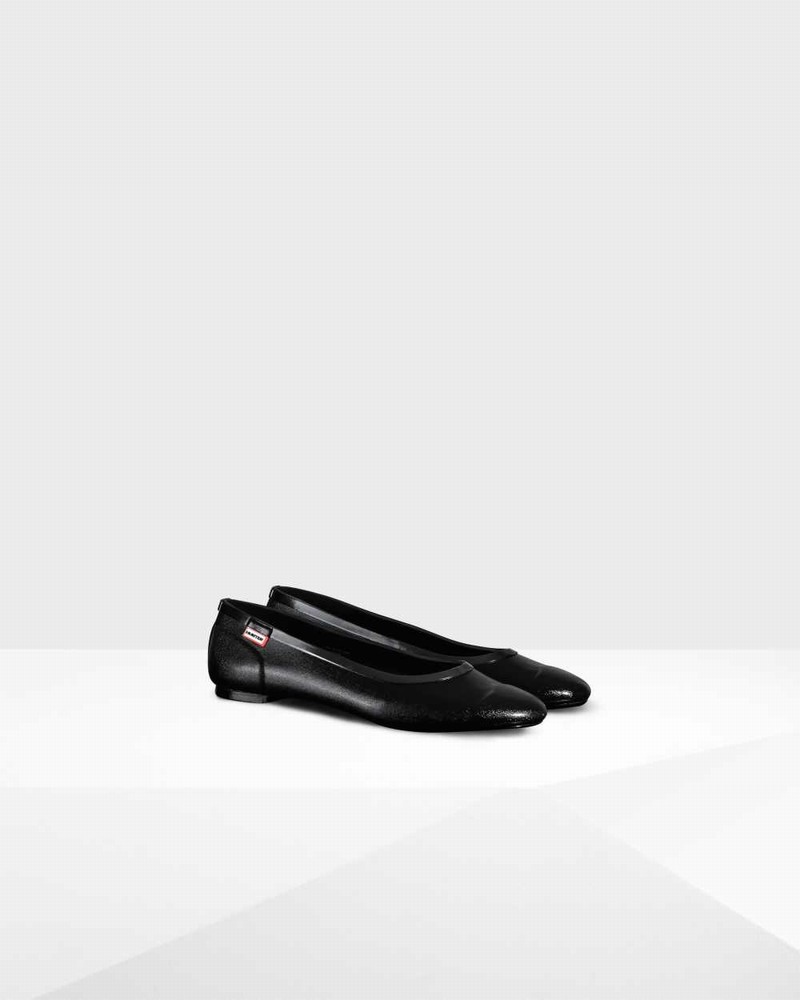 Sapatos de Ballet Hunter Original Tour Feminino Pretas | 962357528