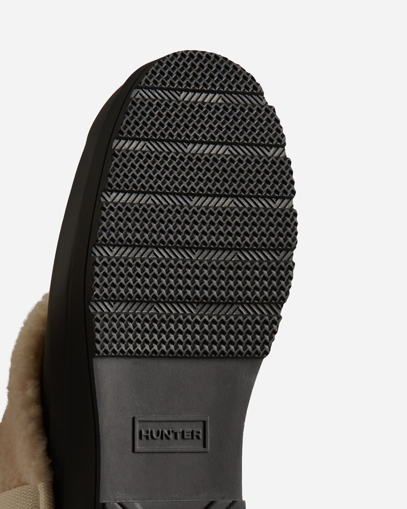 Tamancos Hunter Play Shearling Insulated Feminino Pretas | 604722476